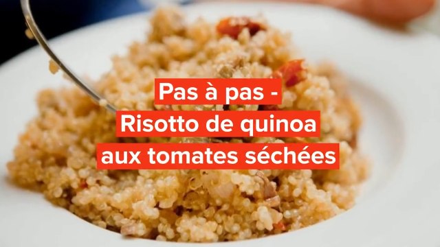 Recette de risotto de quinoa aux tomates séchées | regal.fr