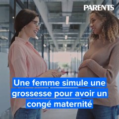 Une femme simule une grossesse pour avoir un congé maternité, est-ce que ça a marché ?