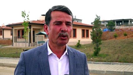 Kahramanmaraş'ta depremzedelere köy tipi kalıcı konutlar yapılıyor