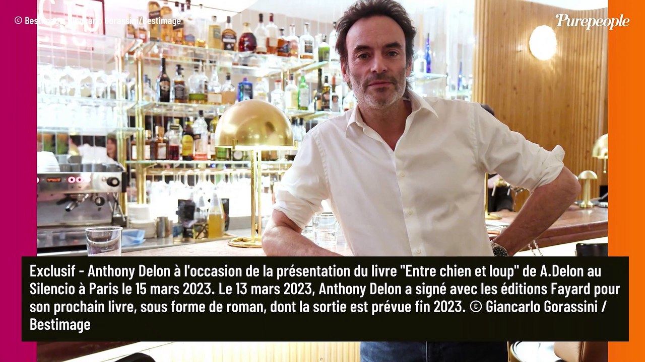 "Pour moi, pour mes enfants... " : Anthony Delon dévoile son grand regret avec son père Alain Delon, rares confidences