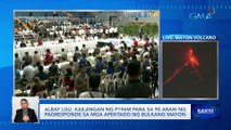 Albay LGU, kailangan ng P196M para sa 90 araw ng pagresponde sa mga apektado ng Bulkang Mayon | Saksi