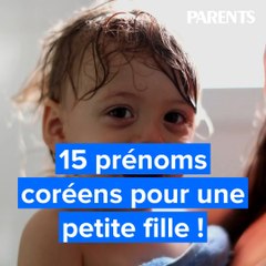 15 prénoms coréens pour une petite fille