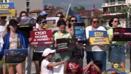 Ukraynalılar, baraj felaketi ile Karadeniz'e dikkat çekti