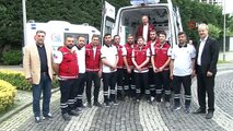 Bayrampaşa Belediyesi'ne yeni ambulans eklendi
