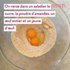 Recette boules aux amandes