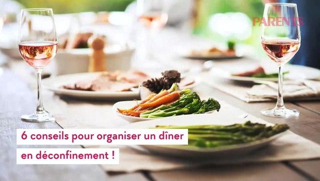 Déconfinement : 6 conseils pour organiser un dîner sans risques