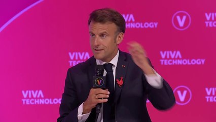 Emmanuel Macron sur l'IA: “On doit s'approprier du côté de l'action publique ces nouveaux usages"