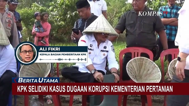 Ada Dugaan Korupsi di Kementerian Pertanian, Mentan: Saya Gak Ngerti