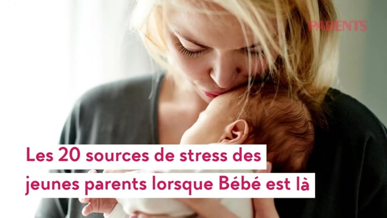 Les 20 sources de stress des jeunes parents