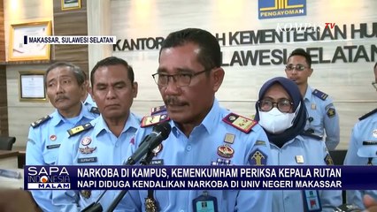 Diduga Napi Kendalikan Narkoba di UNM Makassar, Kepala Rutan Jeneponto Diperiksa!