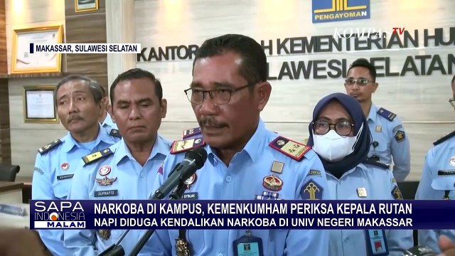 Diduga Napi Kendalikan Narkoba di UNM Makassar, Kepala Rutan Jeneponto Diperiksa!