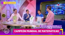 Campeón Mundial de matemáticas Héctor García Escamilla pide apoyo económico para seguir triunfando