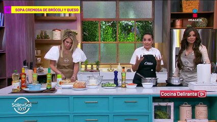 Sopa Cremosa de brócoli y queso: Receta de Ingrid Ramos