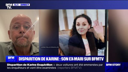 Disparition de Karine Esquivillon: "Elle avait des sautes d'humeur" affirme Christophe Kedzior, son ex-mari