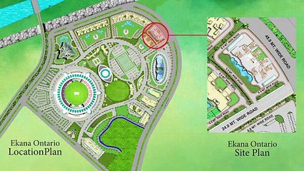 Ekana Ontario sky villas | Ekana Ontario flats