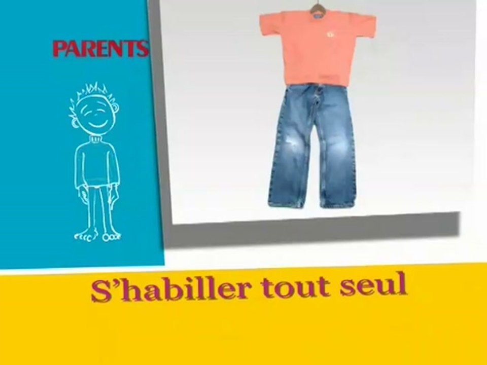 Les astuces de Parents : lui apprendre à s'habi...