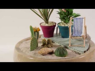 Créer un fairy garden comme une terrasse méditerranéenne