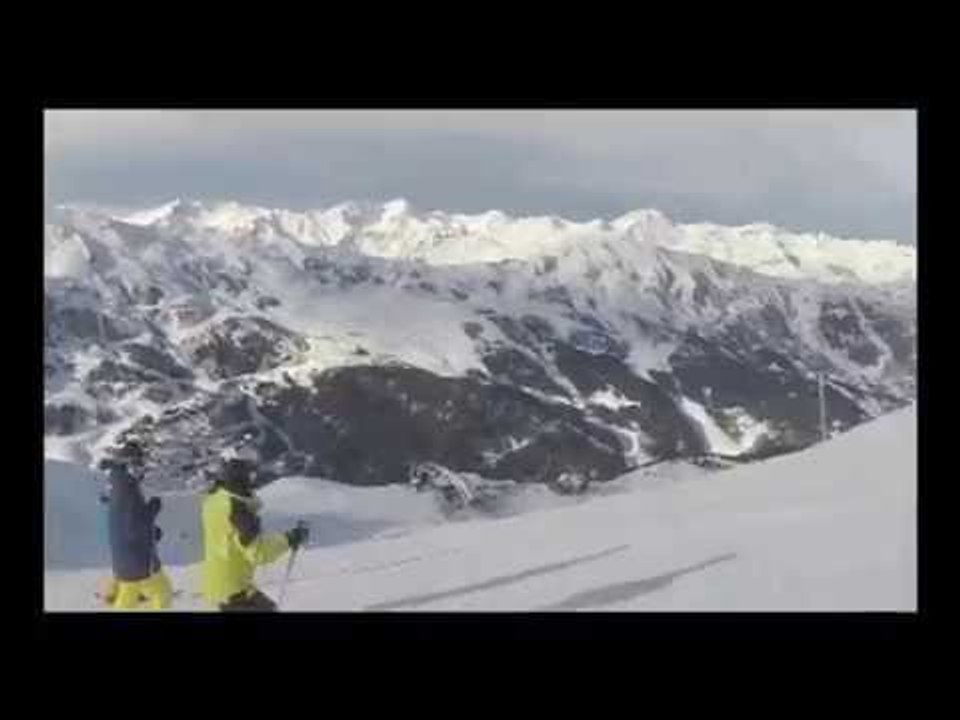 Sur les traces d'un moniteur de l'ESF à La Tania