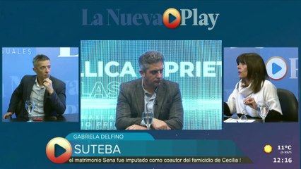 Gabriela Delfino (SUTEBA) en Allica y Prieta a las 12 - 14 de junio