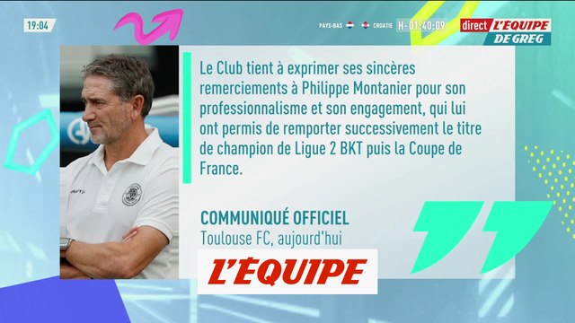 Carles Martinez Novel remplace Philippe Montanier au poste d'entraîneur - Foot - L1 - Toulouse