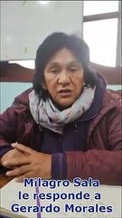 "Empezá por casa": Milagro Sala apuntó contra Gerardo Morales