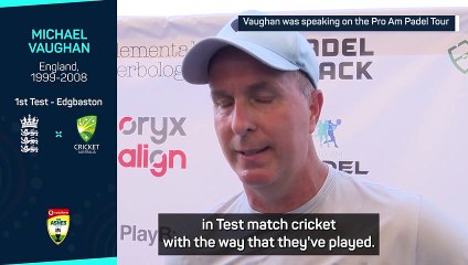 Whoever wins the first Test will win the Ashes - Vaughan