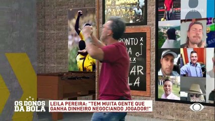 Neto exalta fala de Leila Pereira sobre corrupção no futebol