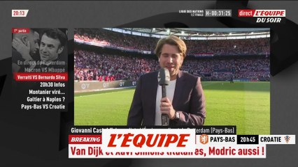 下载视频: Van Dijk et Xavi Simons titulaires, Modric aussi - Foot - Ligue des nations - Pays-Bas-Croatie