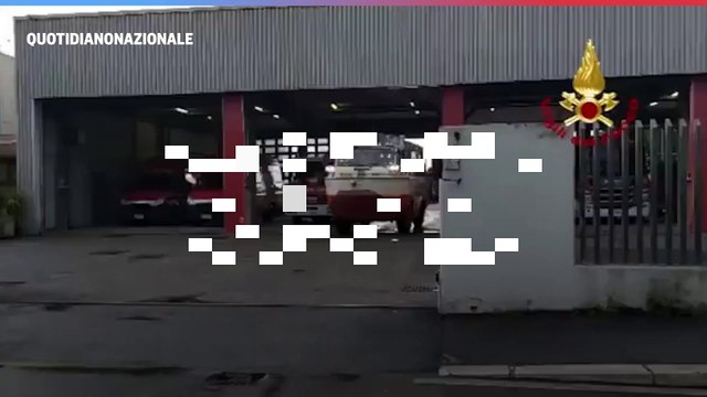 NUBIFRAGIO A ROMA, INTERVENTI DEI VIGILI DEL FUOCO