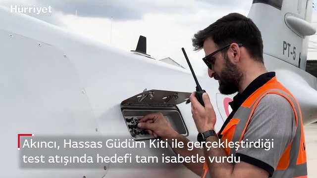 Bayraktar Akıncı’dan HGK-82 ile başarılı atış