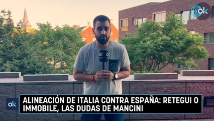 Alineación de Italia contra España: Retegui o Immobile, las dudas de Mancini