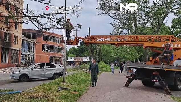 Ukraine-Krieg: Russlands Kalibr-Marschflugkörper und Drohnen treffen Odessa