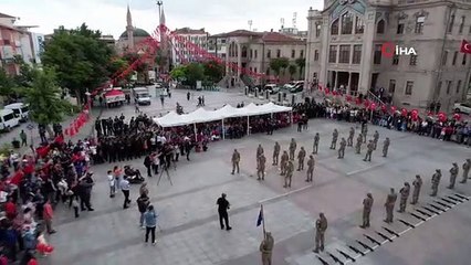 Aksaray'da Jandarma Komandolarının Gururlandıran Gösterisi