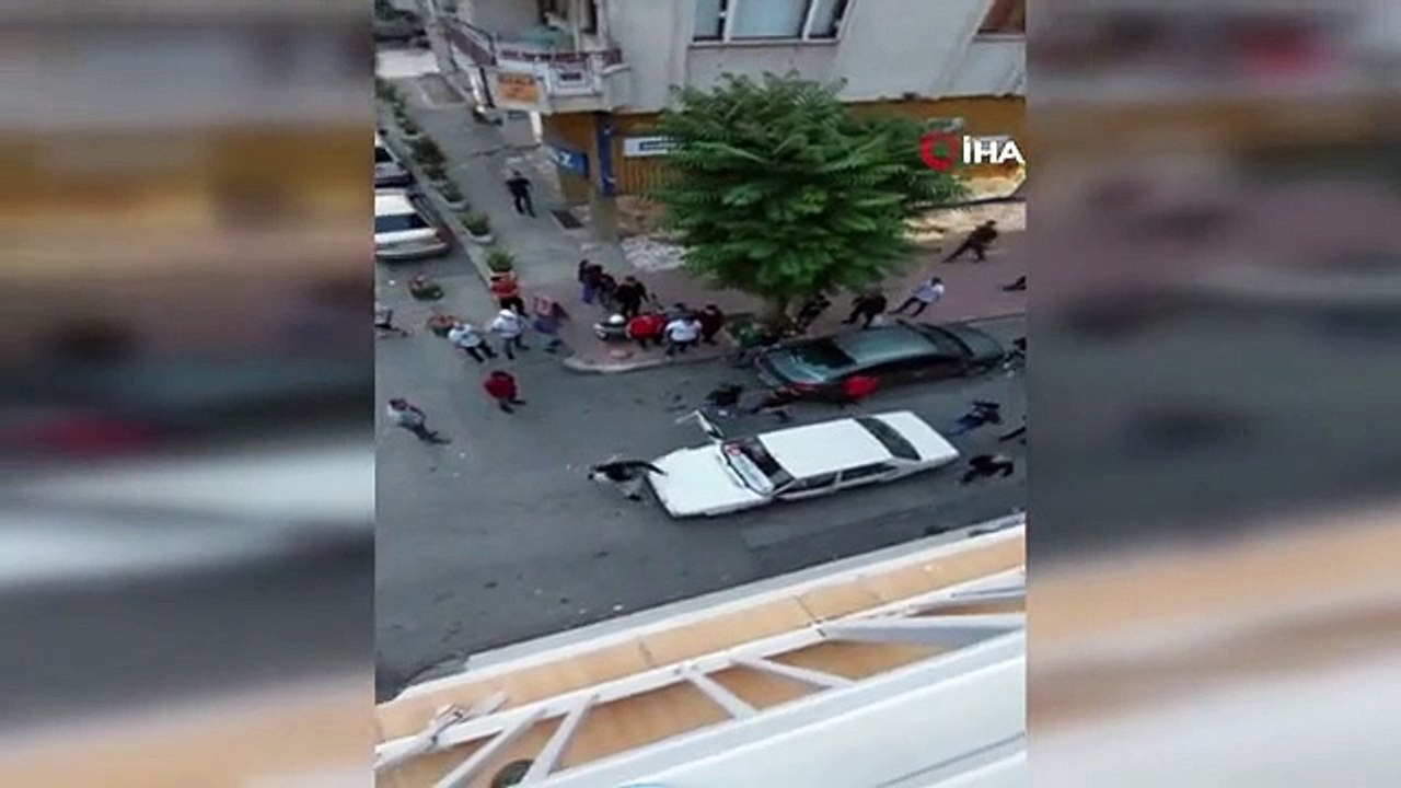 Antalya'da trafik kazası sonrası kavga çıktı