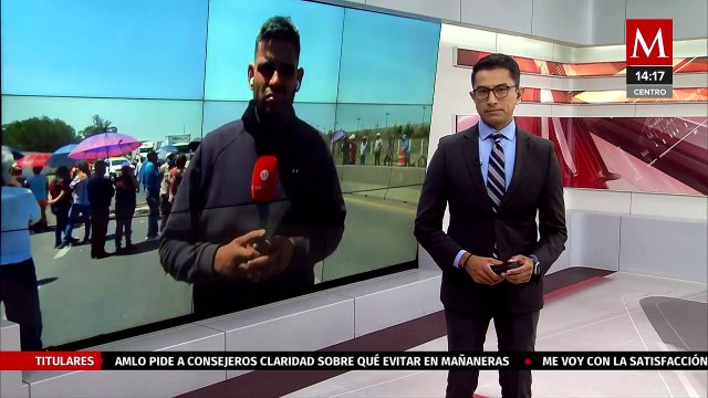 Suman 6 horas del bloqueo por escasez de agua en el Circuito Exterior Mexiquense