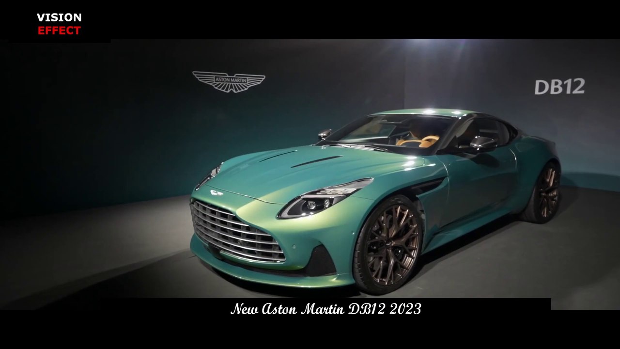 Aston Martin Unveils All-New DB12