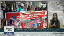 Campesinos de Esmeraldas llegan a Quito para reclamar atención al Gobierno de Guillermo Lasso
