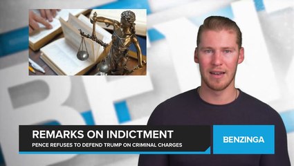 Mike Pence Refuses to Defend Trump in Criminal Indictment