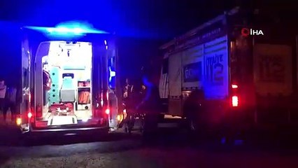 Kontrolden Çıkan Minibüs Ağaçlık Alana Uçtu