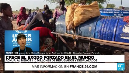 Analía Kim: 'Conflictos y guerras son causas principales del desplazamiento forzado'