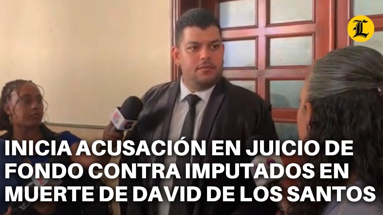 INICIA LECTURA DE ACUSACIÓN EN JUICIO DE FONDO CONTRA IMPUTADOS EN LA MUERTE DE DAVID DE LOS SANTOS