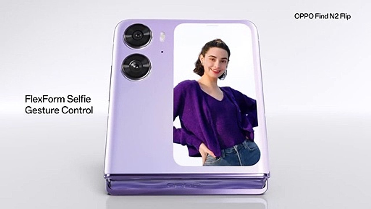 OPPO Find N2 Flip _ Dynamic Design