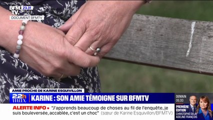 Disparition de Karine Esquivillon: "C'est le couple formidable que tout le monde aurait voulu avoir", une amie de Karine témoigne sur BFMTV