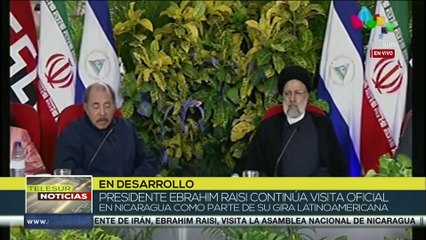 El pdte. Daniel Ortega se refiere al tercer memorándum firmado vinculado a equipo e insumos médicos