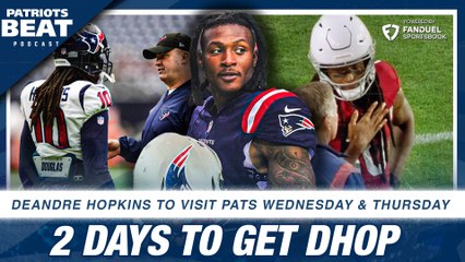 Report: DeAndre Hopkins Plans 2-DAY VISIT with Patriots 