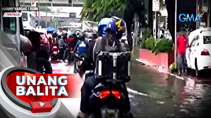 Baha sa España Boulevard, nagdulot ng pagbigat na trapiko | UB