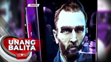 A.I. kung saan puwedeng kausapin ang tanyag ng painter na si Vincent Van Gogh, bida sa Paris Tech Show | UB
