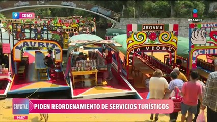 Piden reordenamiento de servicios turísticos en Xochimilco