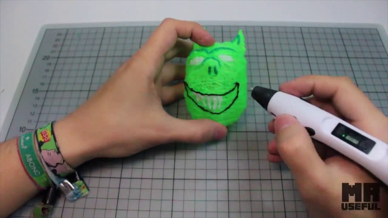 3D Pen - How to draw in 3D using a 3D pen