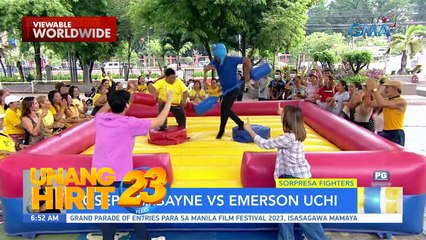 Sorpresa fighter sa Quezon City with Jenzel Angeles at Sean Lucas! | Unang Hirit